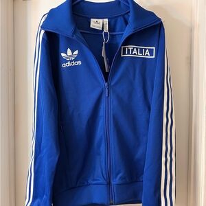 Adidas Royal Blue Italy Track Jacket